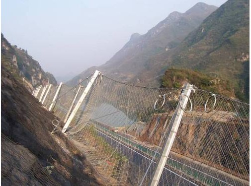 四川樂山防護網工程